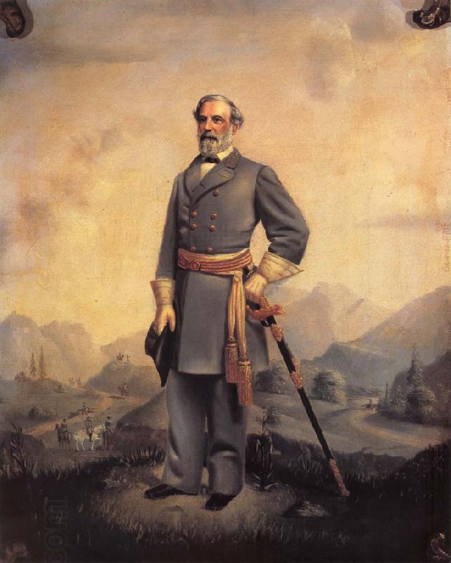 unknow artist Robert E.Lee oil painting picture